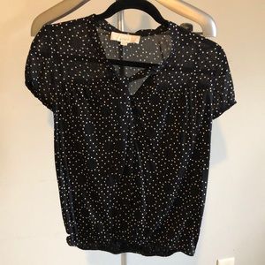Loft short sleeve blouse